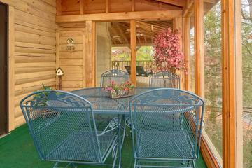 Enclosed Sunroom Warmth Take in the warmth of the sun and enjoy coffee looking out over the Fall colors.